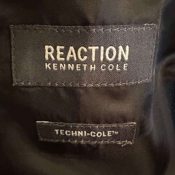 REACTION KENNETH COLE 2 PIECE SUIT CHARCOAL GRAY 36S COAT 30 X 30 - Picture 6 of 15